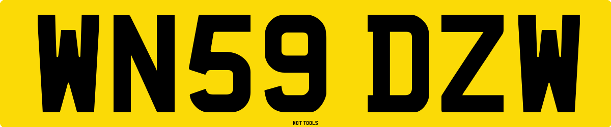 WN59DZW MOT Check