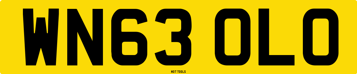 WN63OLO MOT Check