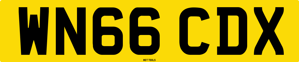 WN66CDX MOT Check