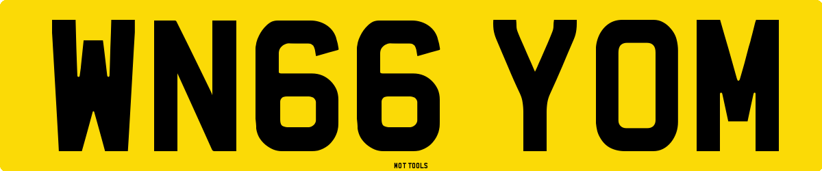WN66YOM MOT Check
