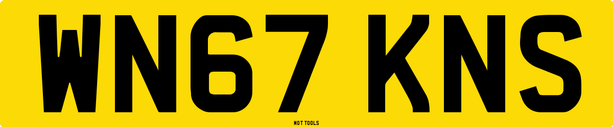 WN67KNS MOT Check