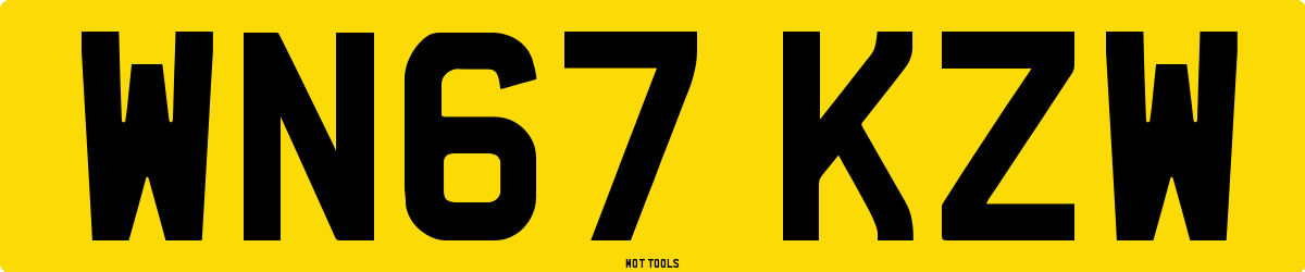 WN67KZW MOT Check
