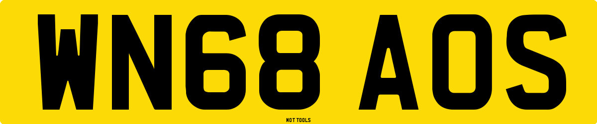 WN68AOS MOT Check