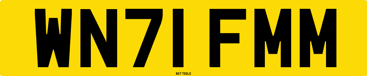 WN71FMM MOT Check