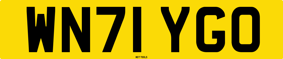WN71YGO MOT Check
