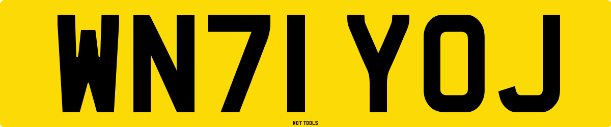 WN71YOJ MOT Check