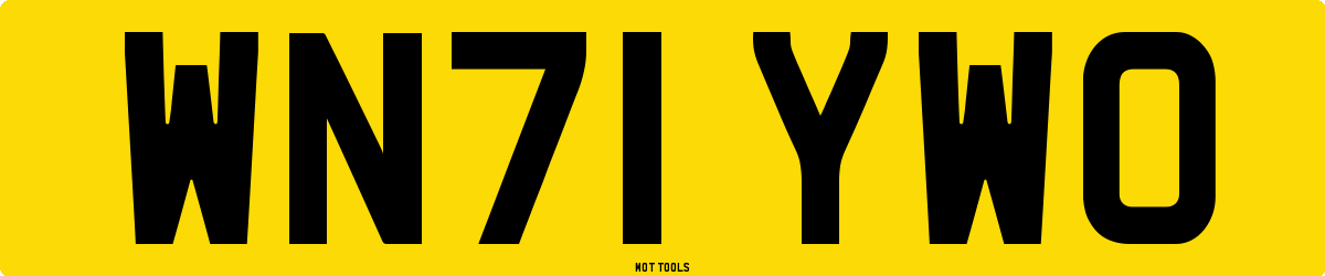 WN71YWO MOT Check