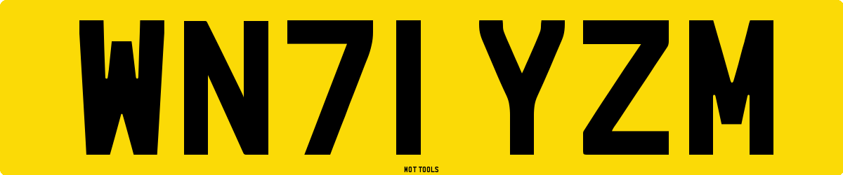 WN71YZM MOT Check