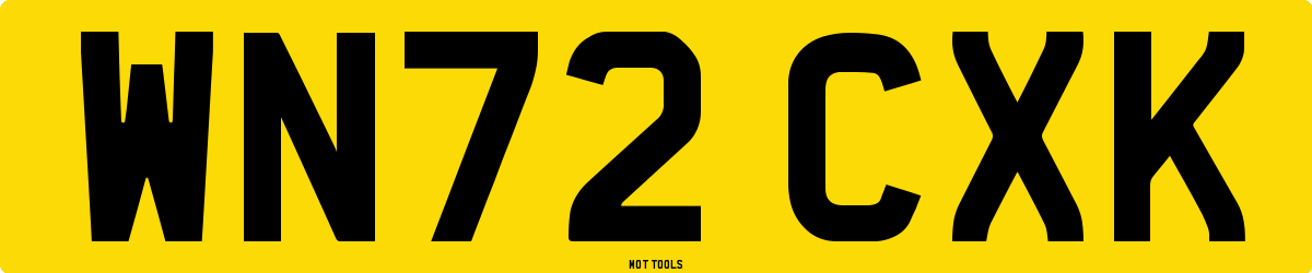WN72CXK MOT Check