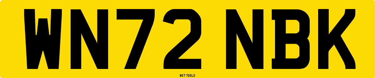 WN72NBK MOT Check