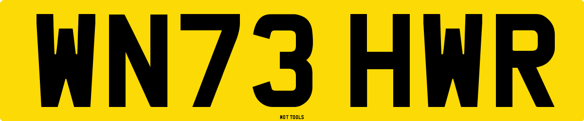 WN73HWR MOT Check