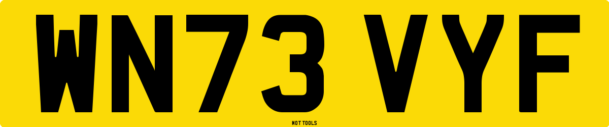 WN73VYF MOT Check