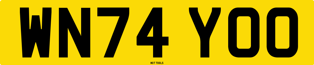 WN74YOO MOT Check