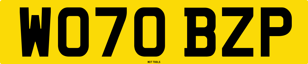 WO70BZP MOT Check