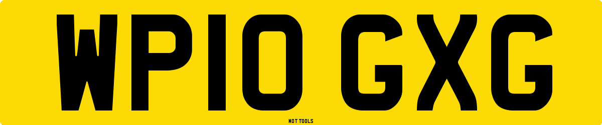 WP10GXG MOT Check