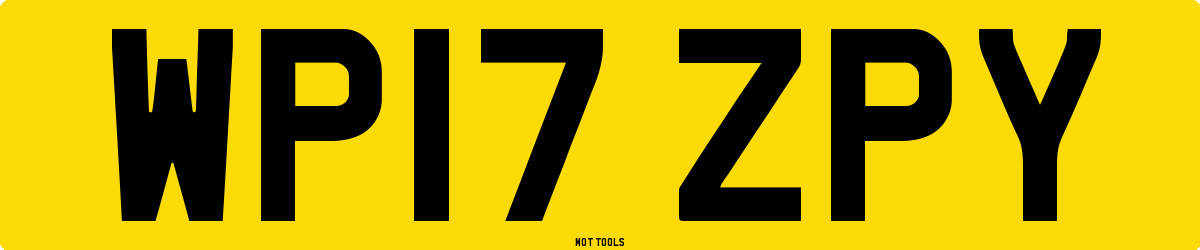 WP17ZPY MOT Check