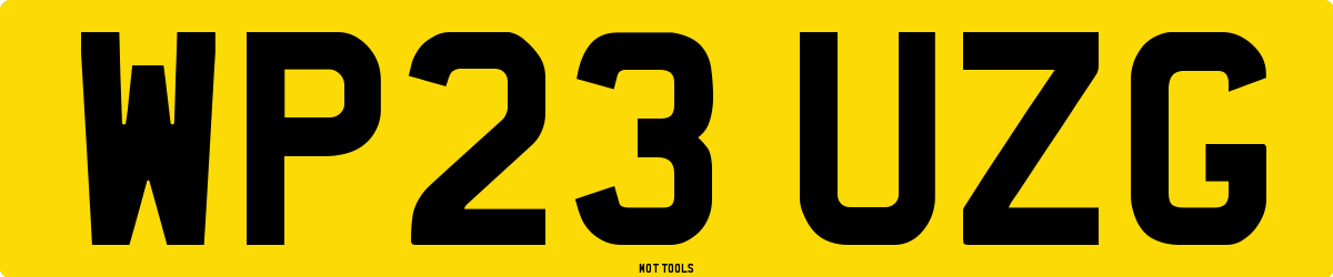 WP23UZG MOT Check