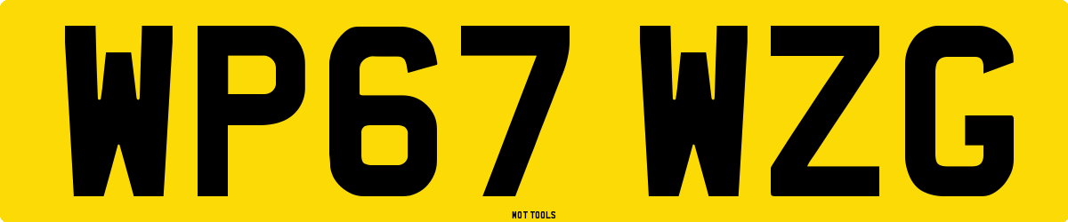 WP67WZG MOT Check