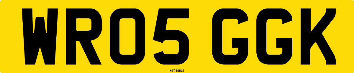 WR05GGK MOT Check