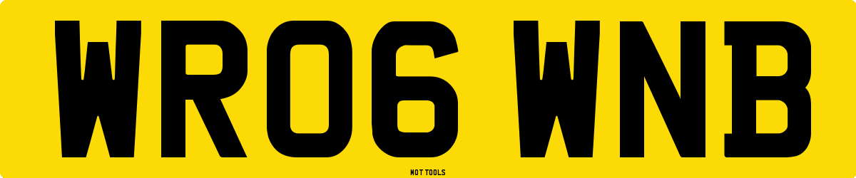 WR06WNB MOT Check