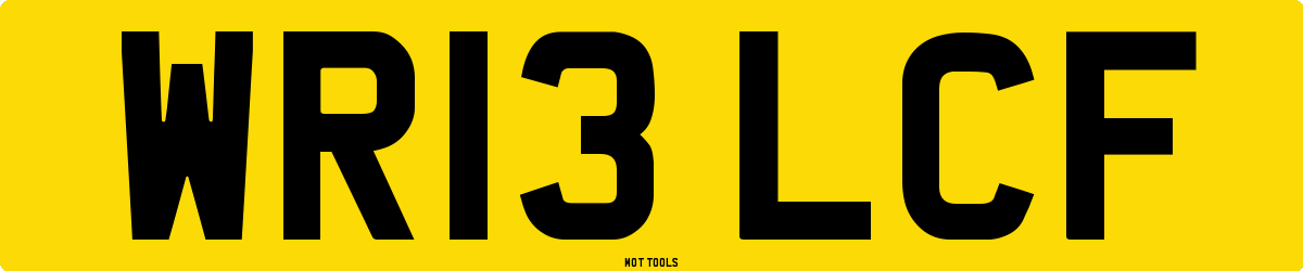 WR13LCF MOT Check