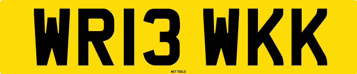 WR13WKK MOT Check