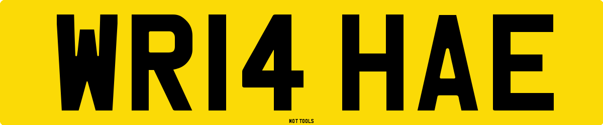 WR14HAE MOT Check