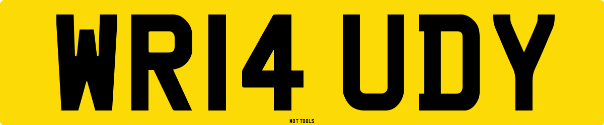 WR14UDY MOT Check