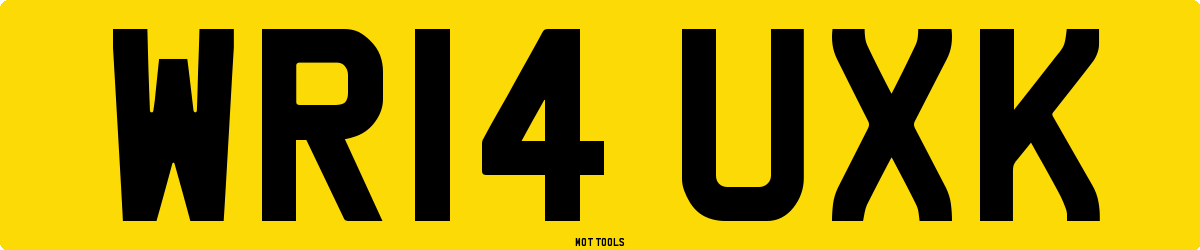 WR14UXK MOT Check