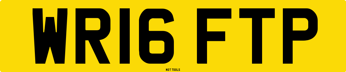 WR16FTP MOT Check