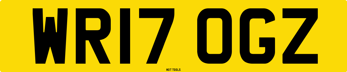 WR17OGZ MOT Check