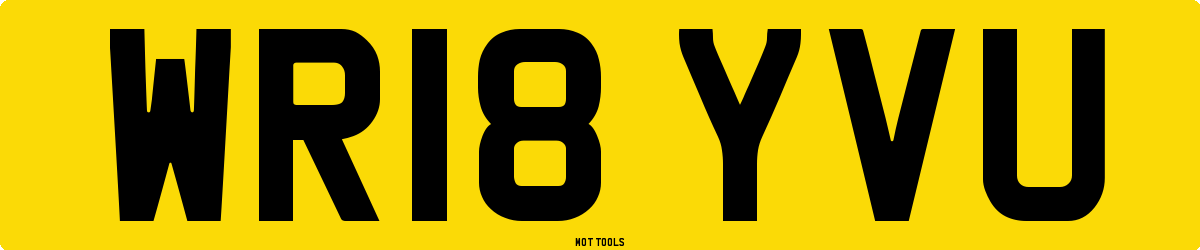 WR18YVU MOT Check