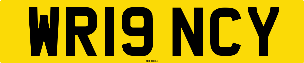 WR19NCY MOT Check