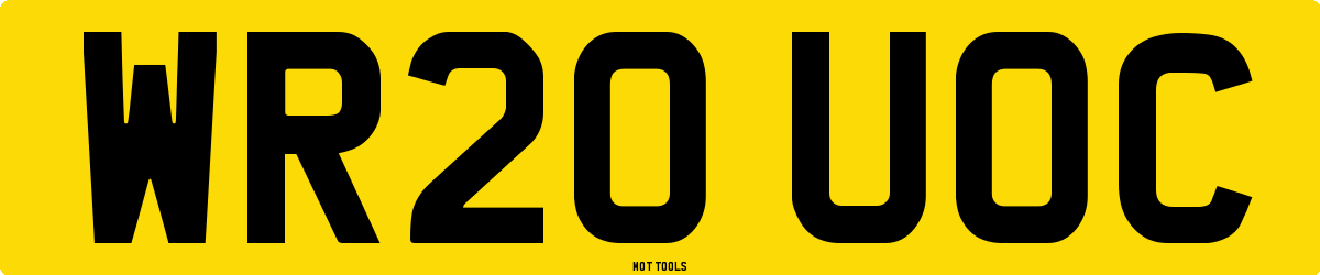WR20UOC MOT Check