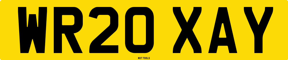 WR20XAY MOT Check