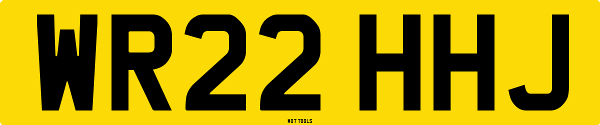 WR22HHJ MOT Check