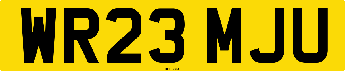 WR23MJU MOT Check