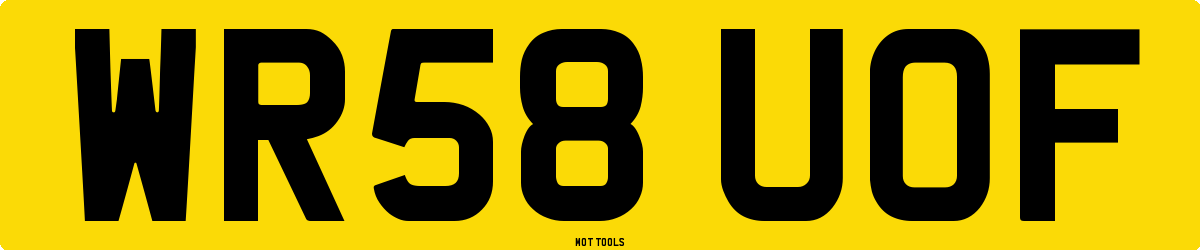 WR58UOF MOT Check