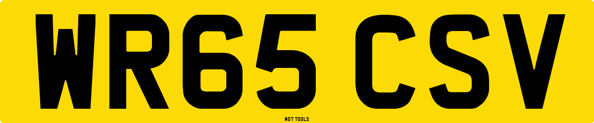 WR65CSV MOT Check