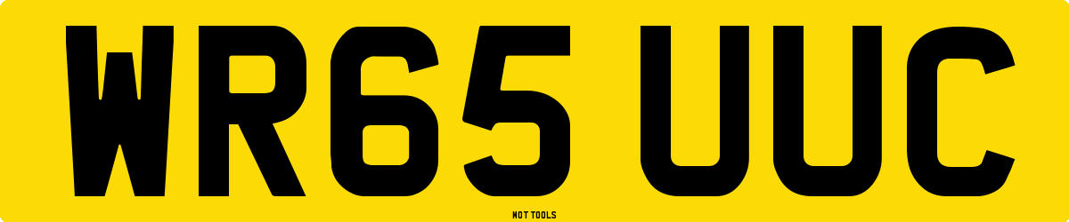 WR65UUC MOT Check