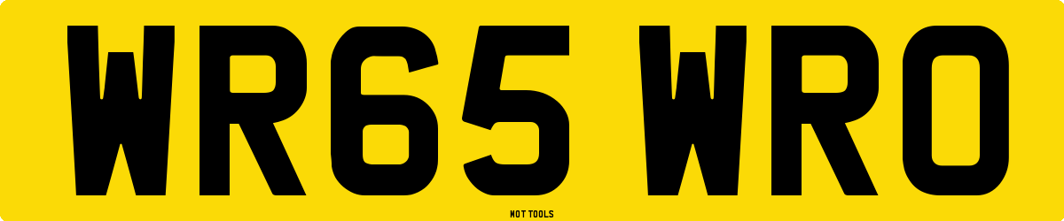 WR65WRO MOT Check