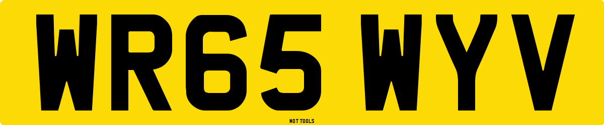 WR65WYV MOT Check