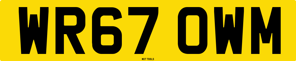WR67OWM MOT Check