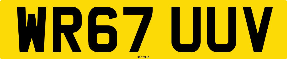 WR67UUV MOT Check