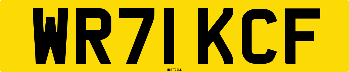 WR71KCF MOT Check