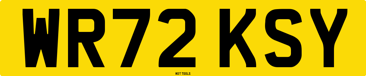 WR72KSY MOT Check