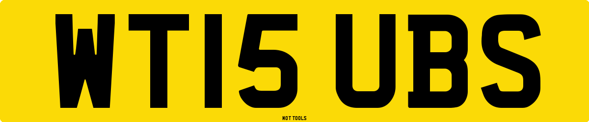 WT15UBS MOT Check