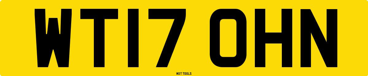 WT17OHN MOT Check