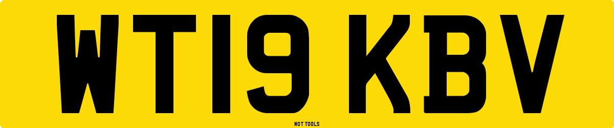WT19KBV MOT Check