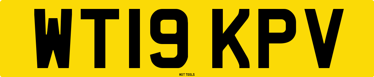 WT19KPV MOT Check
